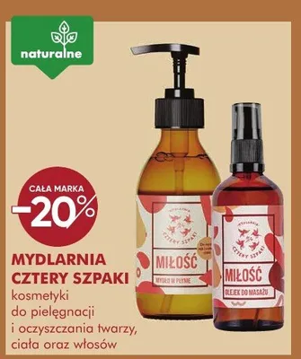 Mydlarnia cztery szpaki kosmetyki do pielęgnacji i oczyszczania twarzy, ciała oraz włosów promocja w Super-Pharm