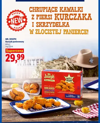 Kurczak panierowany Mr. Joseph promocja w Lidl