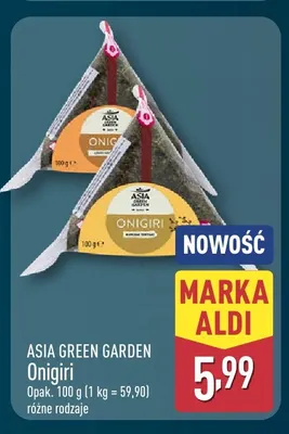 Onigiri Asia Green Garden promocja w Aldi