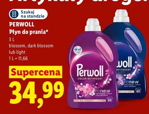 Płyn do prania Perwoll Light promocja w Lidl