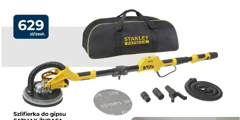 Szlifierka do gipsu Stanley Fatmax Żyrafa promocja w PSB Mrówka