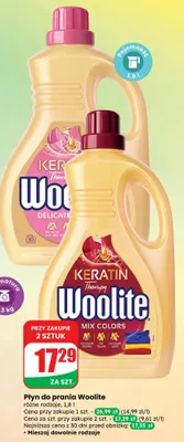 Płyn do prania Mix Colors Woolite promocja w Dino