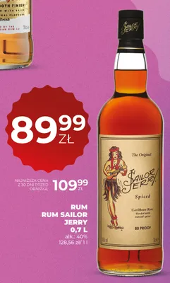 Rum Sailor Jerry Spiced promocja w Duży Ben