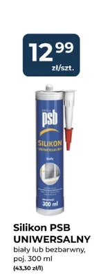 Silikon PSB UNIWERSALNY biały lub bezbarwny promocja w PSB Mrówka