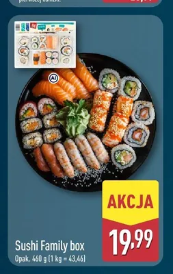 Sushi Family box promocja w Aldi