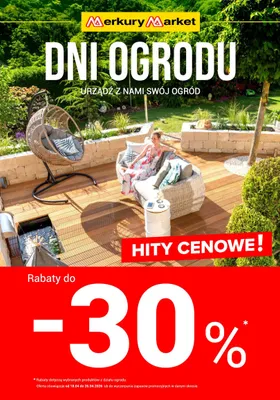 Gazetka Dni Ogrodu, strona 0 promocja w Merkury Market