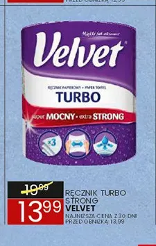 Ręcznik Turbo Strong Velvet promocja w Wafelek