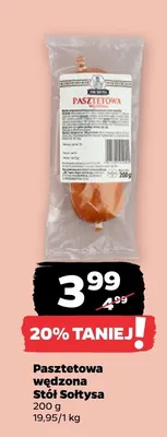 Pasztetowa wędzona promocja w Netto