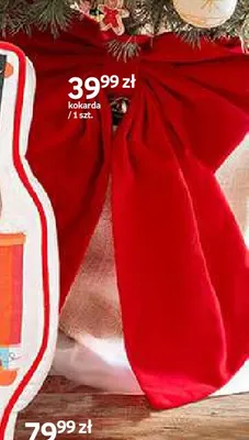 Kokarda duża Joyful Xmas promocja w Empik