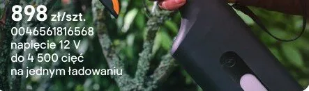 Sekator akumulatorowy nożycowy L promocja w Castorama