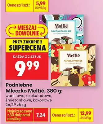 Mleczko podniebne waniliowe promocja w Biedronka