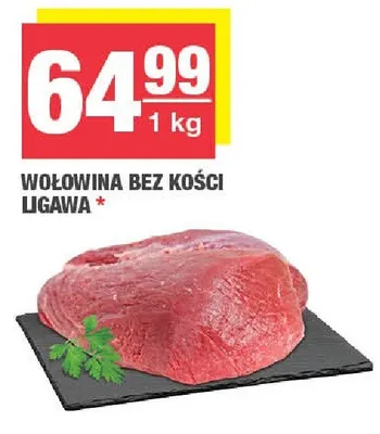 Wołowina bez kości ligawa promocja w SPAR