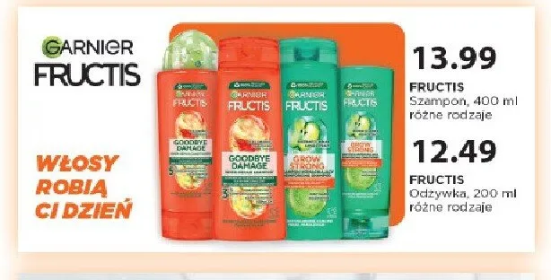 Szampon GARNIER FRUCTIS 400ml promocja w Drogerie Laboo