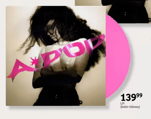 Płyta winylowa LP Tyla A*POP różowa promocja w Empik