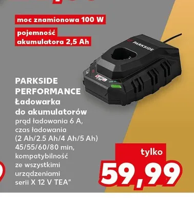 Ładowarka do akumulatorów Parkside Performance promocja w Kaufland