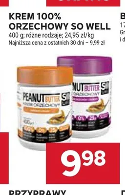 Krem 100% orzechowy So Well promocja w Stokrotka