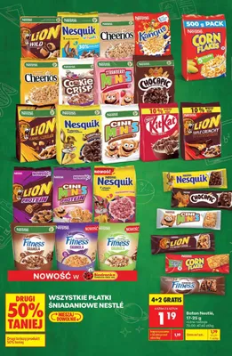 Płatki śniadaniowe Nestlé promocja w Biedronka