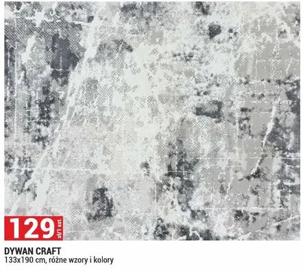 Dywan Craft 133x190cm promocja w Merkury Market