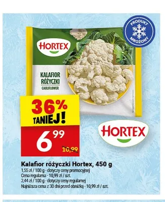 Kalafior różyczki Hortex promocja w Twój Market