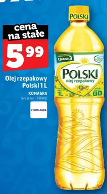 Olej rzepakowy Polski promocja w TOPAZ