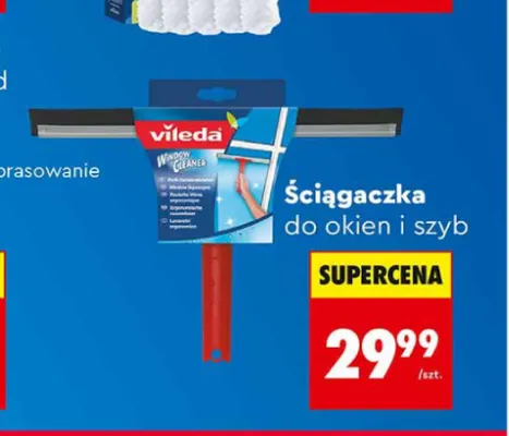 Ściągaczka do okien i szyb Vileda promocja w Biedronka