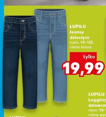 Jeansy dziecięce Lupilu promocja w Kaufland