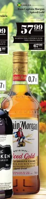 Rum Captain Morgan Spiced Gold promocja w POLOmarket