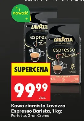 Kawa ziarnista Espresso Barista Perfetto Lavazza promocja w Biedronka