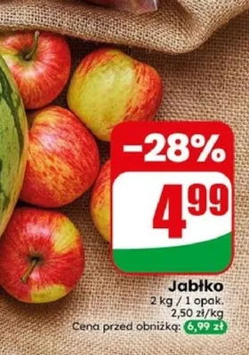 Jabłko polskie promocja w Dino