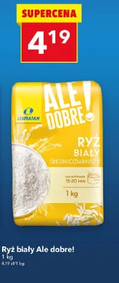 Ryż biały średnioziarnisty promocja w LEWIATAN