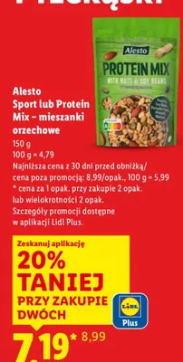Mieszanki orzechowe Sport promocja w Lidl