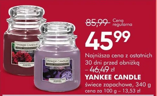 Świece zapachowe 340 g promocja w Super-Pharm