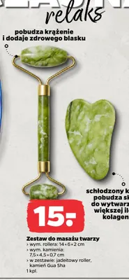 Zestaw do masażu twarzy promocja w Netto