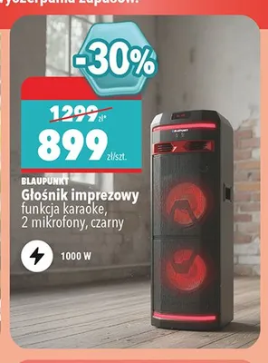 Głośnik imprezowy Blaupunkt promocja w Biedronka