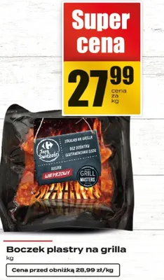 Boczek plastry na grilla promocja w Supeco