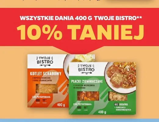 Kotlet schabowy Twoje Bistro promocja w Netto