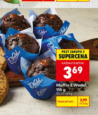 Muffin E.Wedel promocja w Biedronka
