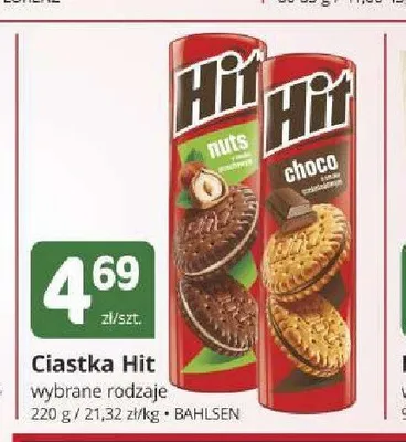 Ciastka Hit Nuts promocja w Marketvita