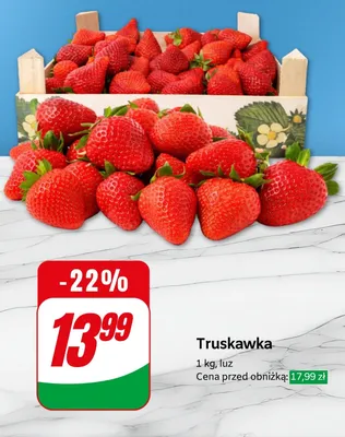 Truskawka promocja w Dino