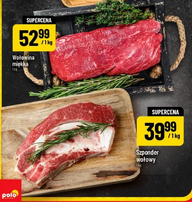 Wołowina miękka promocja w POLOmarket