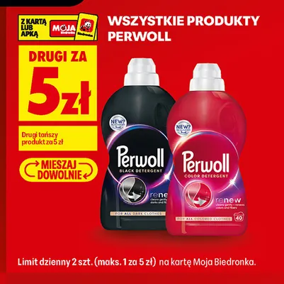 Produkty Perwoll promocja w Biedronka