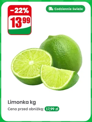 Limonka promocja w Dino