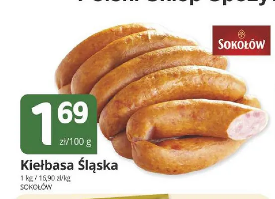 Kiełbasa Śląska Sokołów promocja w Marketvita