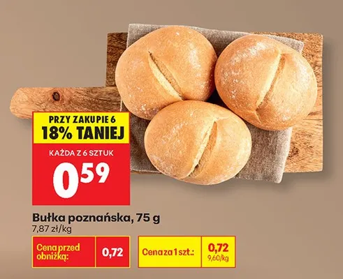 Bułka poznańska promocja w Biedronka