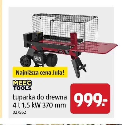 Łuparka do drewna Meec Tools promocja w Jula