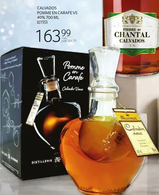 Calvados CALVADOS POMME EN CARAFE VS 40% 700 ML promocja w Selgros