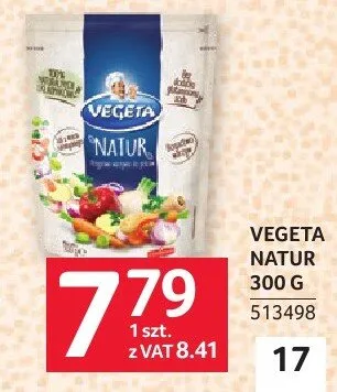 Vegeta Natur 300 g promocja w Selgros