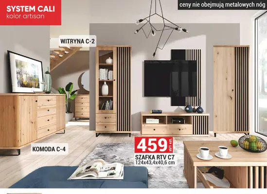 Szafka RTV Cali C7 promocja w Merkury Market