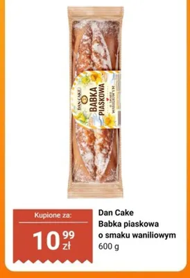 Babka piaskowa o smaku waniliowym Dan Cake promocja w Biedronka