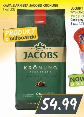 Kawa ziarnista Jacobs Krönung promocja w Słoneczko